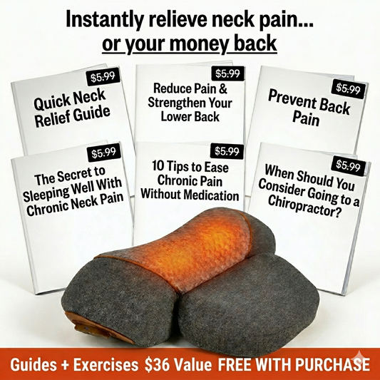 SpineEase⢠3-in-1 Neck Massaging Pillow