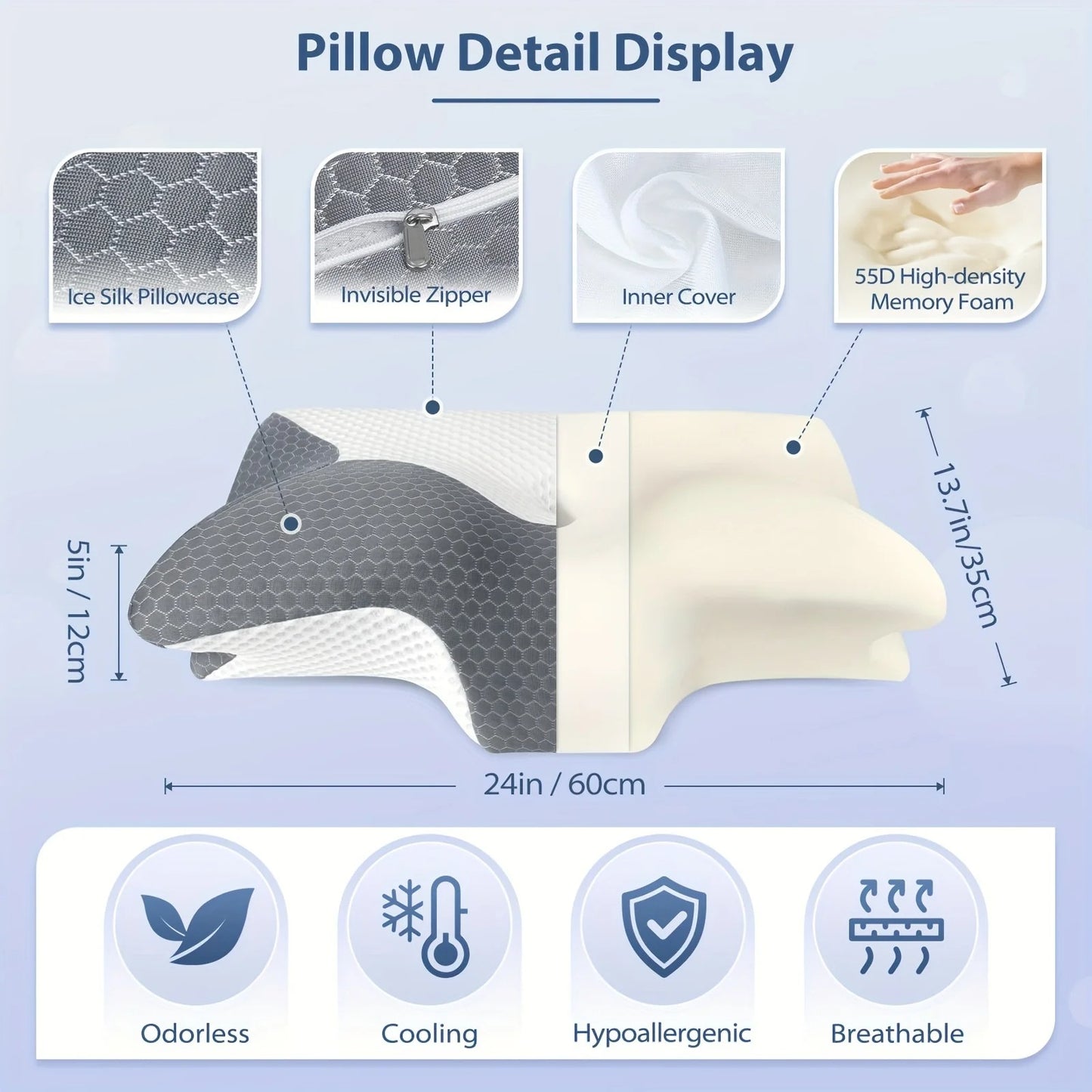 SpineEase™ Cervical Pillow